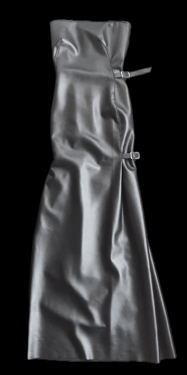 leather buckle dress – SETHAARON pocketed These Are The Best a stylish blend of Size:XS (2-3years)