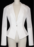 Modern Peplum Blazer