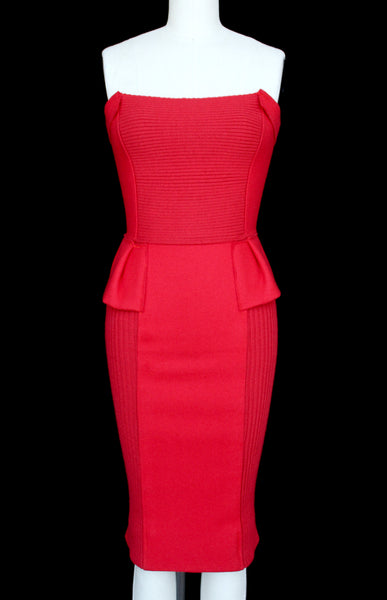 Red Wool Dress