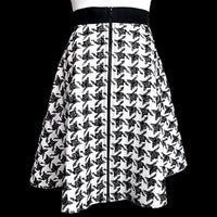 Houndstooth Circle Skirt