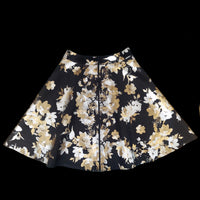 Gold & Silver Floral Skirt