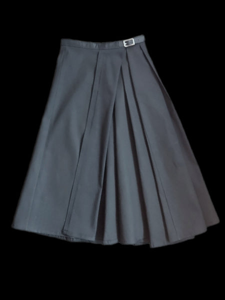 Pleated Buckle Skirt