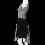 Draped Asymmetrical Dress