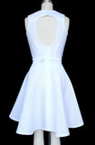 White Nylon Dress